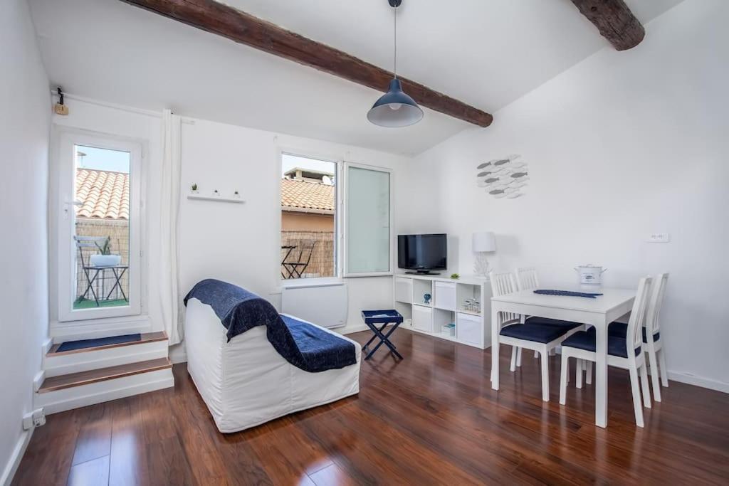 Апартаменты Au Coeur Du Panier Avec Terrasse 2 A 4 Personnes Climatisation Марсель Экстерьер фото